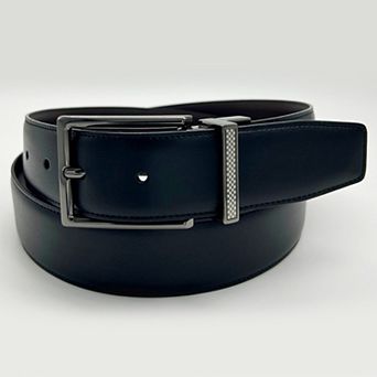 Men's Sonoma Goods For Life® Reversible Belt with Carbon Checkered Buckle