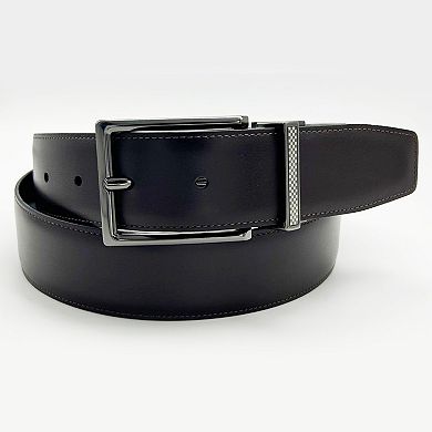 Men's Sonoma Goods For Life® Reversible Belt with Carbon Checkered Buckle