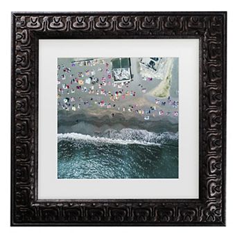 Zhou Chengzhou Under The Heat Matted Framed Wall Art