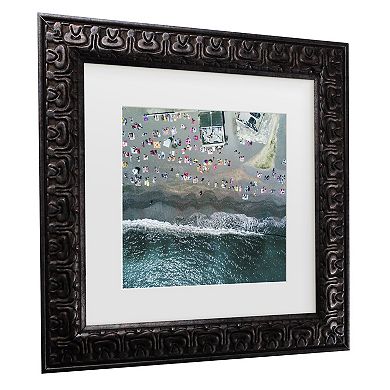 Zhou Chengzhou Under The Heat Matted Framed Wall Art