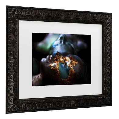 Ivan Kovalev Two Continents Yellowstone Matted Framed Wall Art