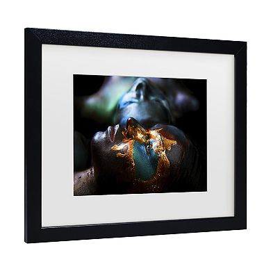 Ivan Kovalev Two Continents Yellowstone Matted Framed Wall Art