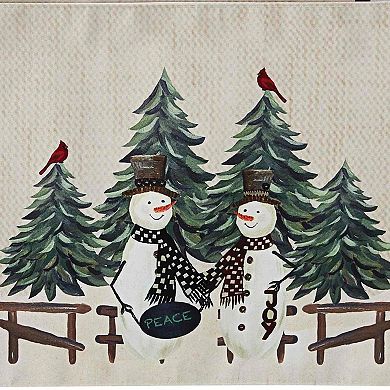 Avanti Country Snowman Placemats 4-pk. Set