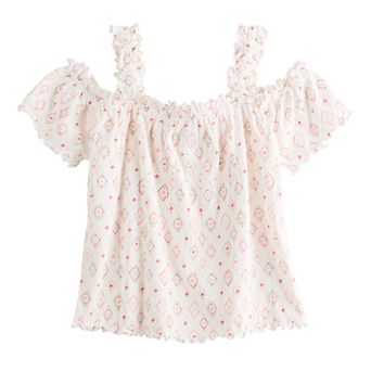 Girls 6-20 SO® Cold Shoulder Top in Regular & Plus Size