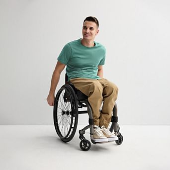 Men's Sonoma Goods For Life® Easy Dressing Adaptive Short Sleeve Core T-Shirt
