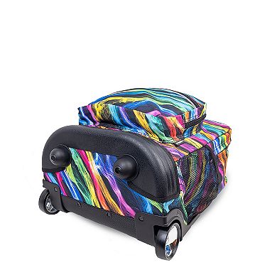 J World Sunrise Rolling Backpack