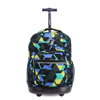 J World Sunrise Rolling Backpack