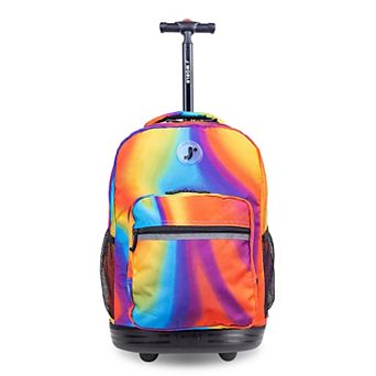 J World Sunrise Rolling Backpack