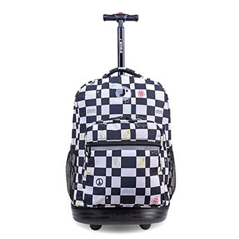 J World Sunrise Rolling Backpack