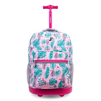 J World Sunrise Rolling Backpack