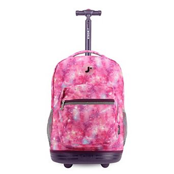 J World Sunrise Rolling Backpack