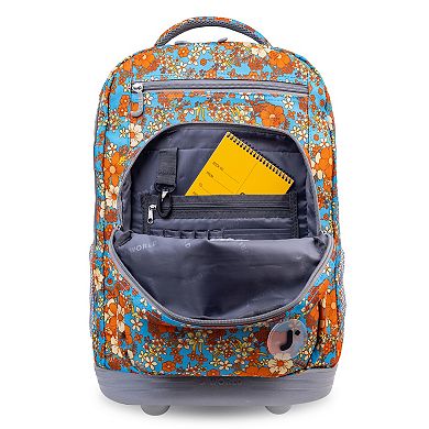 J World Sundance 20 in. Laptop Rolling Backpack