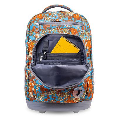 J World Sundance 20 in. Laptop Rolling Backpack