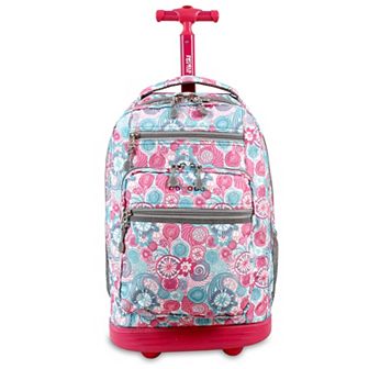 J World Sundance 20 in Laptop Rolling Backpack