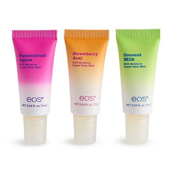eos Pink Paradise Mini Tube Lip Balm 3 pk