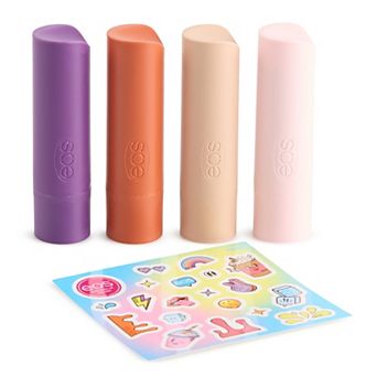 eos 'Nilla Milkshake Lip Balm 4 pk