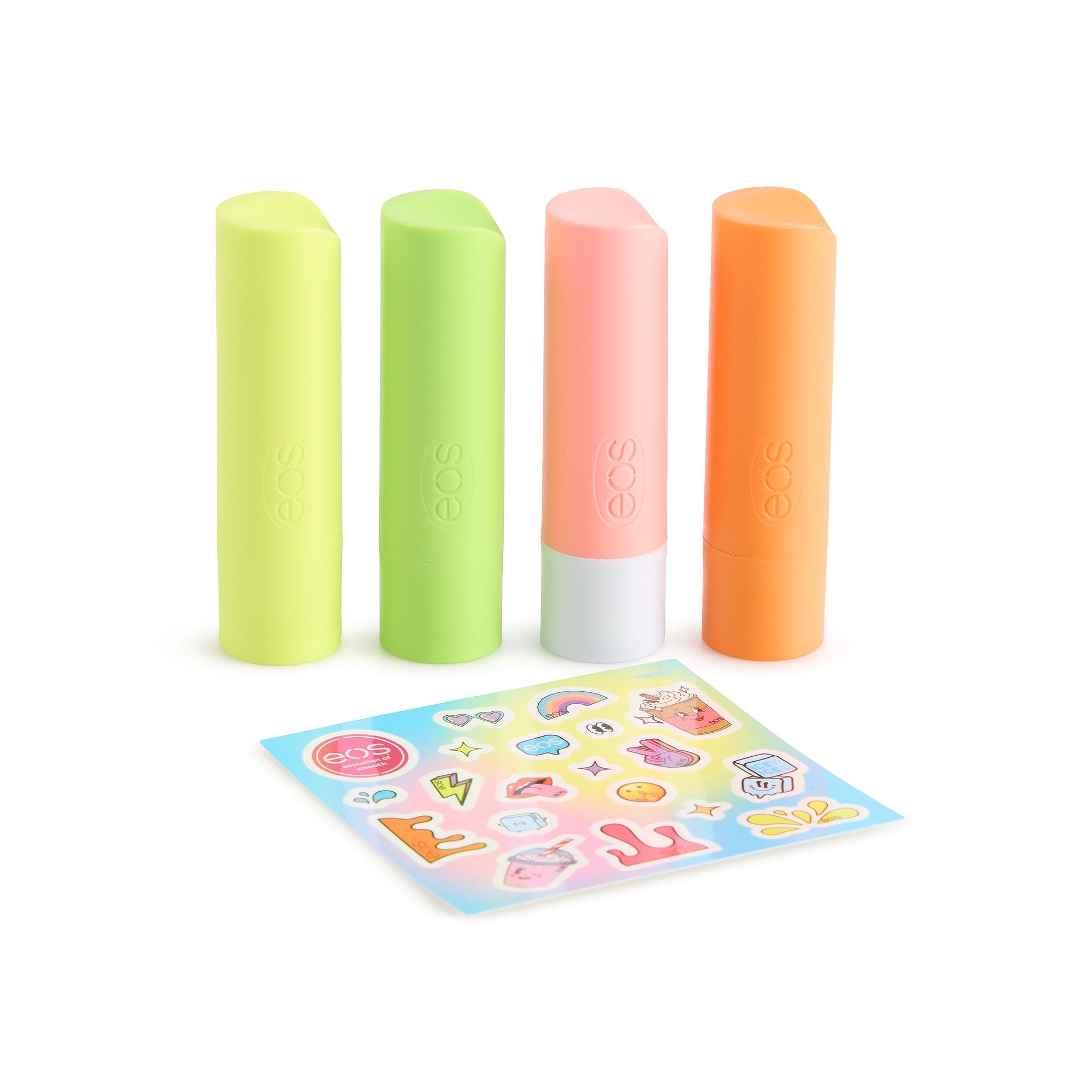 eos Tropical Chiller Stick Lip Balm 4-pk., None