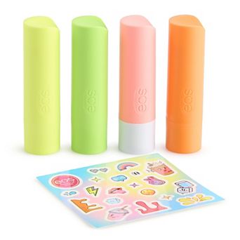 eos Tropical Chiller Stick Lip Balm 4 pk