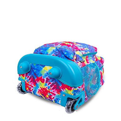 J World Sunny 17 in. Rolling Backpack