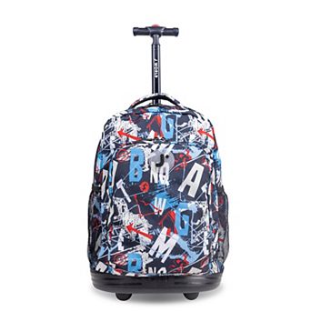 J World Sunny 17 in Rolling Backpack