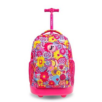 J World Sunny 17 in Rolling Backpack