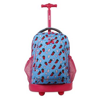 J World Sunny 17 in Rolling Backpack