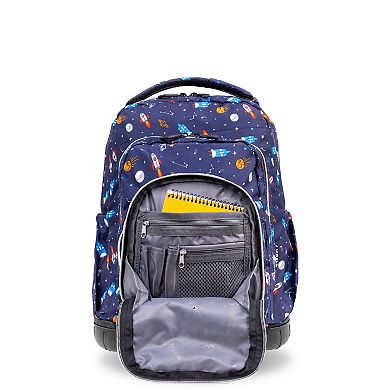 J World Lollipop Kids 2-Piece Rolling Backpack & Lunch Bag Set