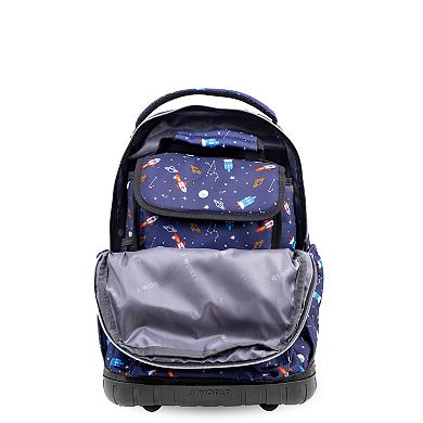 J World Lollipop Kids 2-Piece Rolling Backpack & Lunch Bag Set