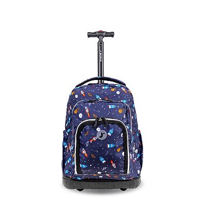 J World Lollipop Kids 2-Piece Rolling Backpack & Lunch Bag Set