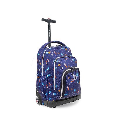 J World Lollipop Kids 2-Piece Rolling Backpack & Lunch Bag Set