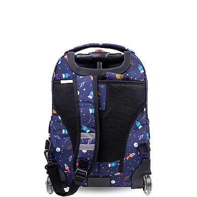 J World Lollipop Kids 2-Piece Rolling Backpack & Lunch Bag Set
