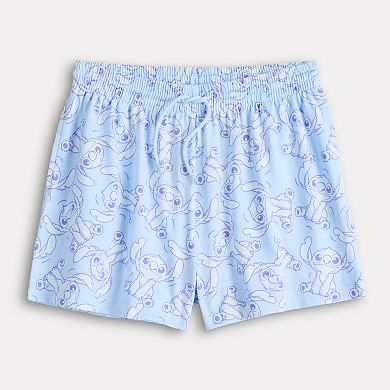 Disney's Lilo & Stitch Juniors' Stitch All Over Print Jersey Shorts