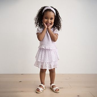 Baby & Toddler Girls Little Lass 3 pc Skort, Top & Bow Set