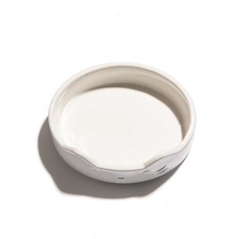Kitty City White Cat Face Pet Bowl