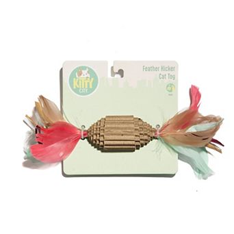 Kitty City Multi-Colored Feather Kicker Cat Toy