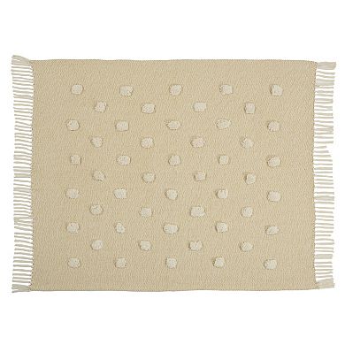 Mina Victory Dot Woven Throw Blanket