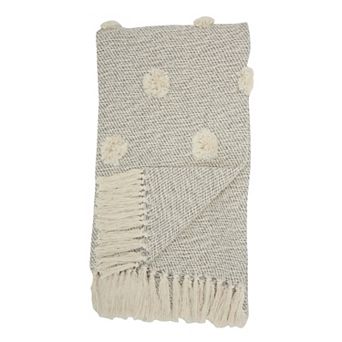 Mina Victory Dot Woven Throw Blanket