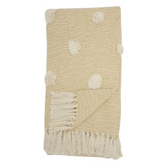 Mina Victory Dot Woven Throw Blanket