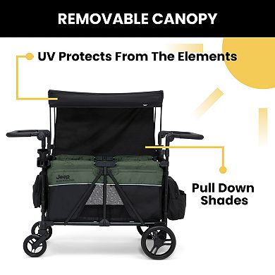 Jeep Aries Stroller Wagon by Delta Children