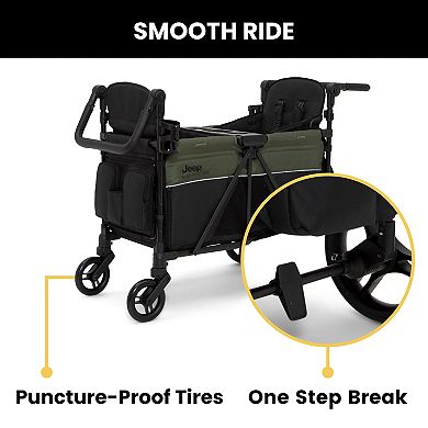 Jeep Aries Stroller Wagon by Delta Children