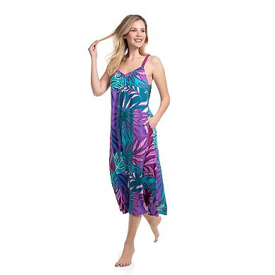 Women's Lilac+London Print Sleep Gown