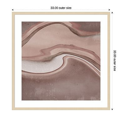 Two Sides II by Alex Black Wood Framed Wall Art Print