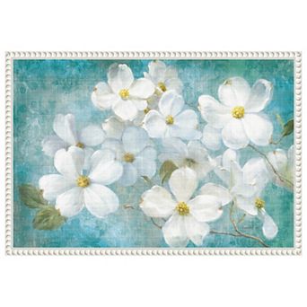 Indiness Blossom by Danhui Nai Framed Canvas Wall Art Print