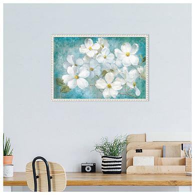 Indiness Blossom by Danhui Nai Framed Canvas Wall Art Print