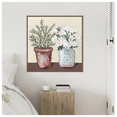 Country Cuttings II by Jade Reynolds Framed Canvas Wall Art Print