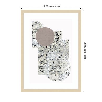 Direction II by Cartissi Wood Framed Wall Art Print
