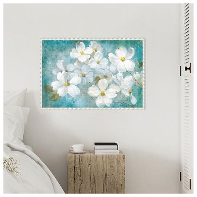 Indiness Blossom by Danhui Nai Framed Canvas Wall Art Print