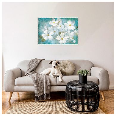 Indiness Blossom by Danhui Nai Framed Canvas Wall Art Print