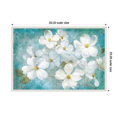 Indiness Blossom by Danhui Nai Framed Canvas Wall Art Print