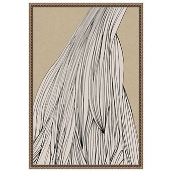 Home Set No 3 by Dan Hobday Framed Canvas Wall Art Print